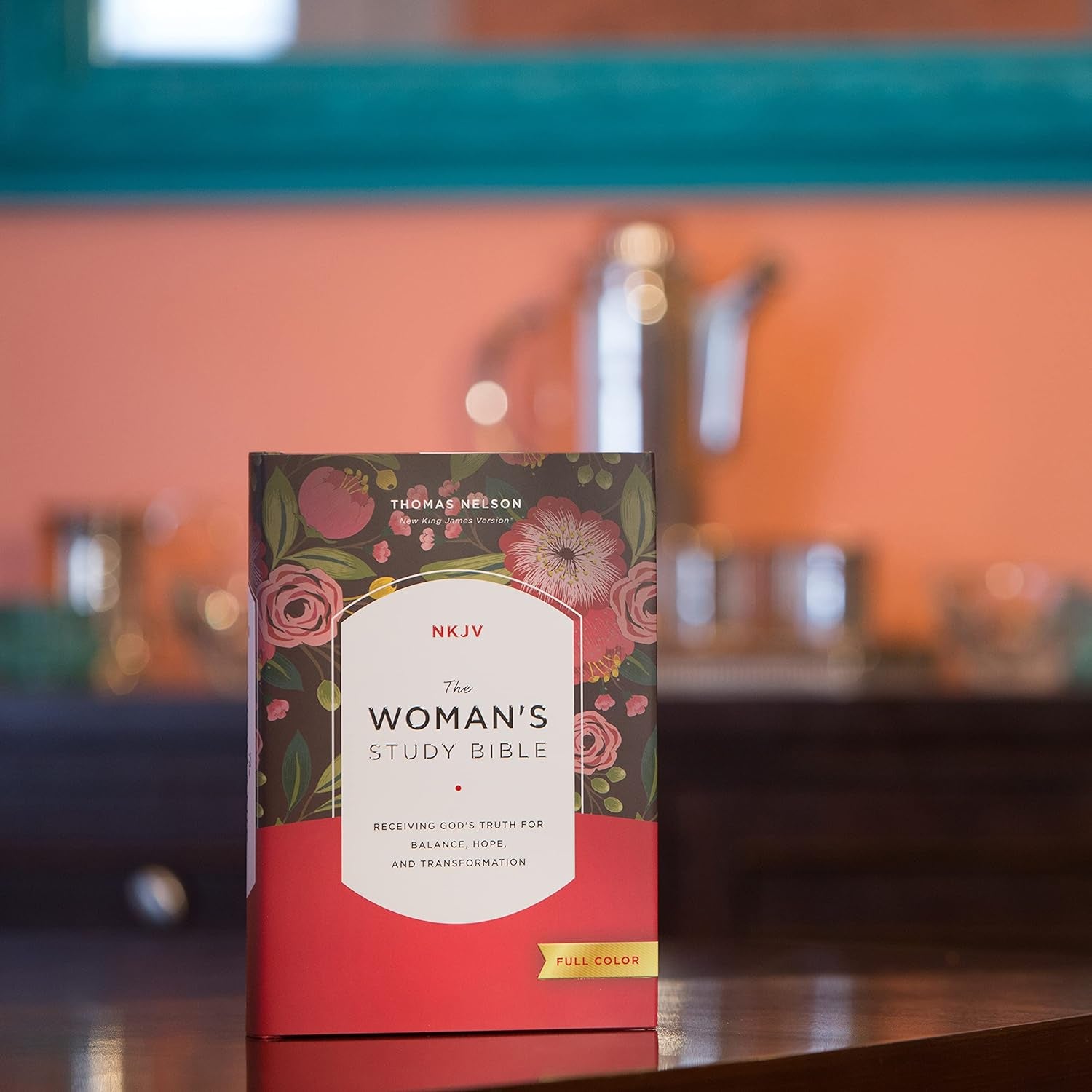 NKJV, the Woman'S Study Bible, Hardcover, Red Letter, Full-Color Edition: Receiving God'S Truth for Balance, Hope, and Transformation