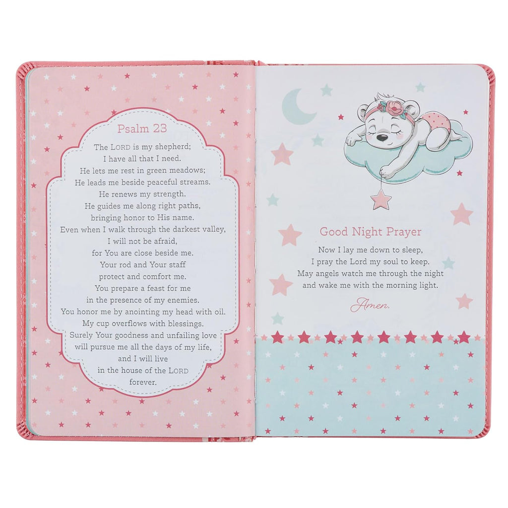 NLT Keepsake Holy Bible for Baby Girls Baptism Easter, New Living Translation, Pink (NLT Baby Keepsake Editions)