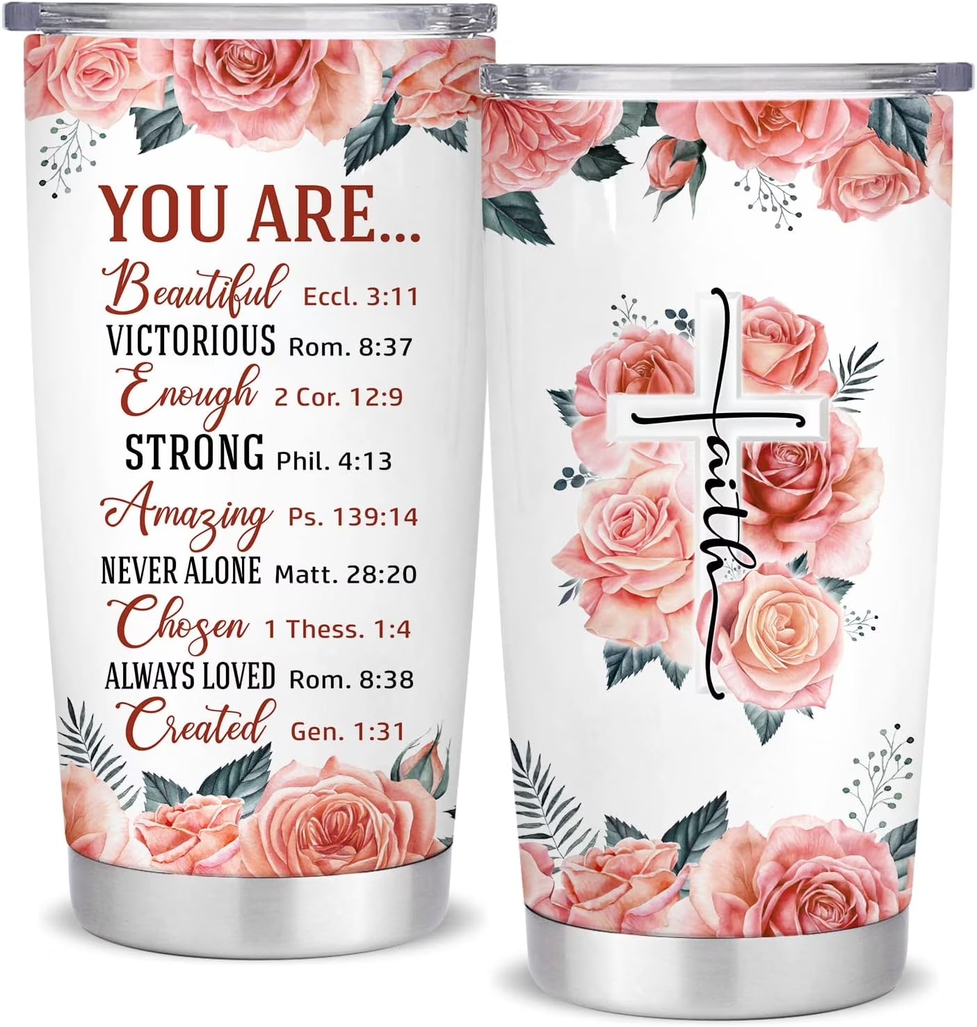 Christian Mothers Day Gifts for Mom Christian Gifts for Women Faith Spiritual Gifts Pastor Wife Appreciation Gifts Mothers Day Birthday Religious Jesus 20Oz Christian Cup Tumbler