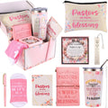 Pastor Wife Appreciation Gifts for Women Christian Gifts Unique Pastor Gift for Pastor'S Wife Including Journal Tumbler Socks Makeup Bag Pen Card for Birthday Christmas