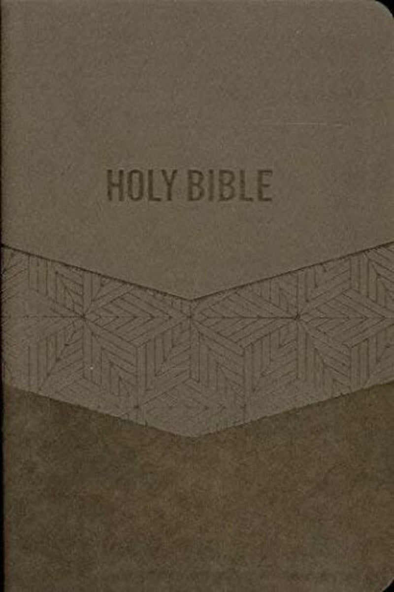 KJV Bible Giant Comfort Print Red Letter Edition Brown Leathersoft BRAND NEW!
