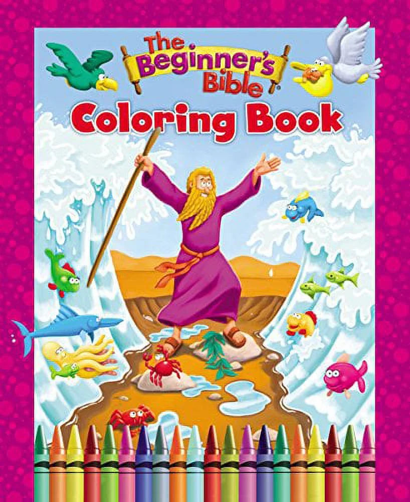 Coloring Fun with The Beginner's Bible Coloring Book - Perfect for Young Creatives!