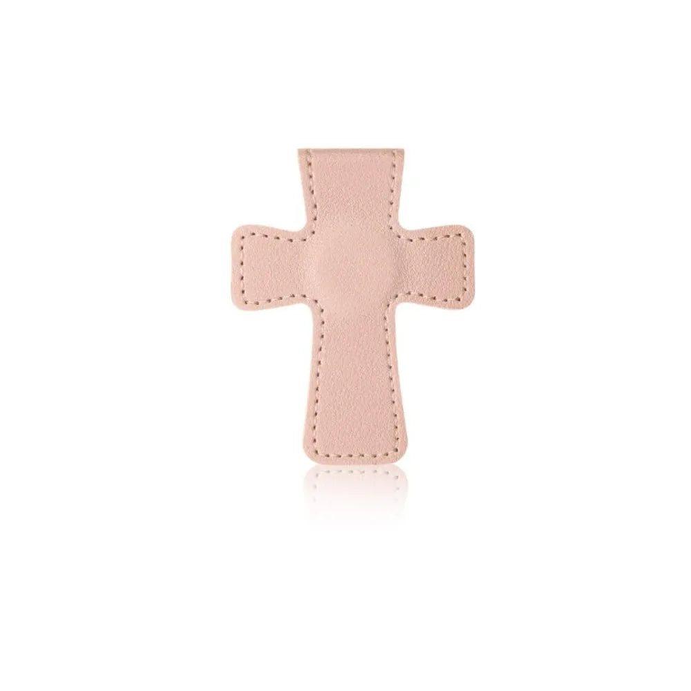 New Leather Bible Magnetic Bookmark Cross Gift Page Markers Double-Sided Page Clips Reading Supplies