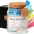 Bible Verse Jar,Bible Verse Jar Read Me When,Read Me When Bible Verses Jar for Emotions and Feelings,Prayer Jar, Hope Jar, Bible Accessories,Bible Supplies,Scripture Jar Gifts for Women