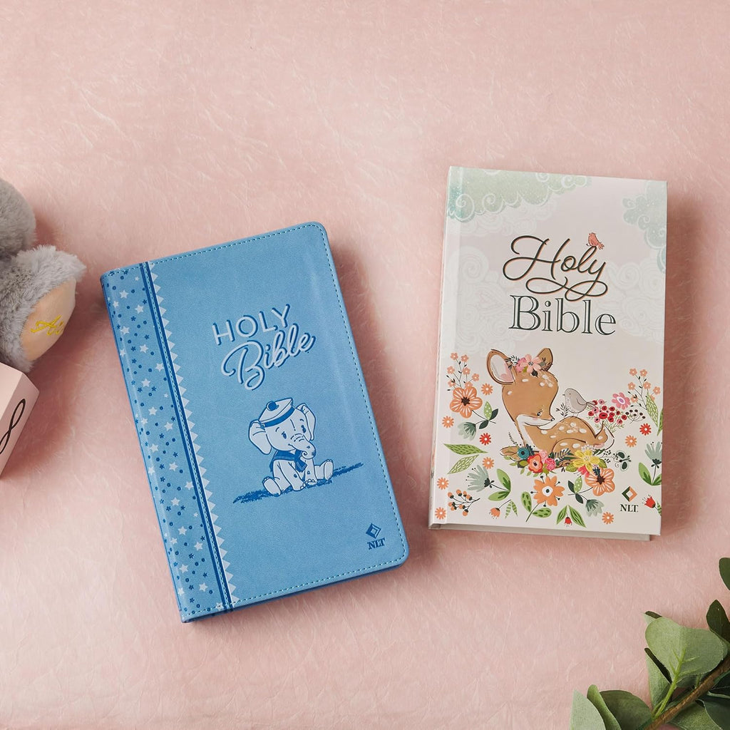 NLT Keepsake Holy Bible for Baby Girls Baptism Easter, New Living Translation, Blush Pink (NLT Baby Keepsake Editions)
