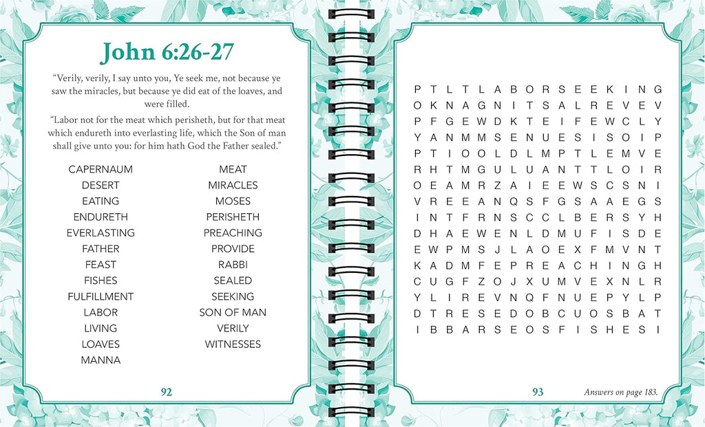 Brain Games - Large Print Bible Word Search: the Words of Jesus (Brain Games - Bible)