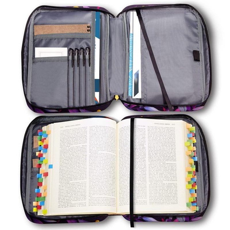 Bible Cover for Women, Bible Holder, Bible Cover Carrier Carrying Organizer B...
