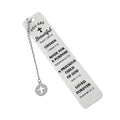 Stainless Steel Bible Bookmark Pray Cross Believer Bookmark High Quality Reading Tool Stationery for Men Women Festival Gifts