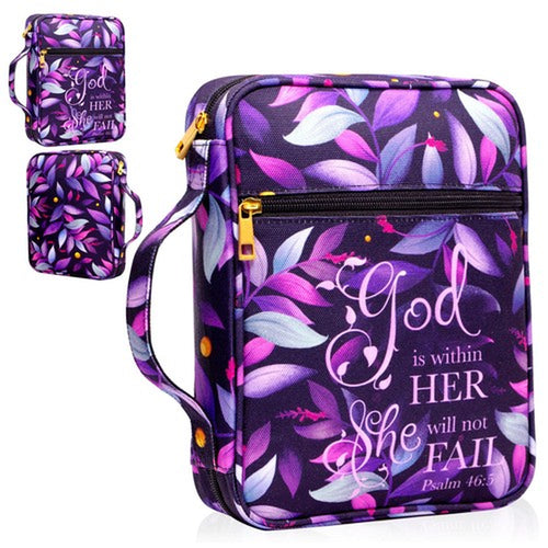 Bible Cover for Women, Bible Holder, Bible Cover Carrier Carrying Organizer B...