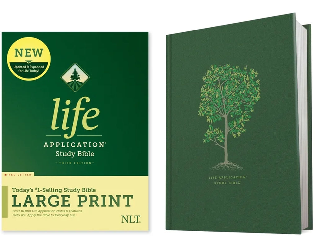 NLT Life Application Study Bible, Third Edition, Large Print (Red Letter, Hardcover), (Hardcover)