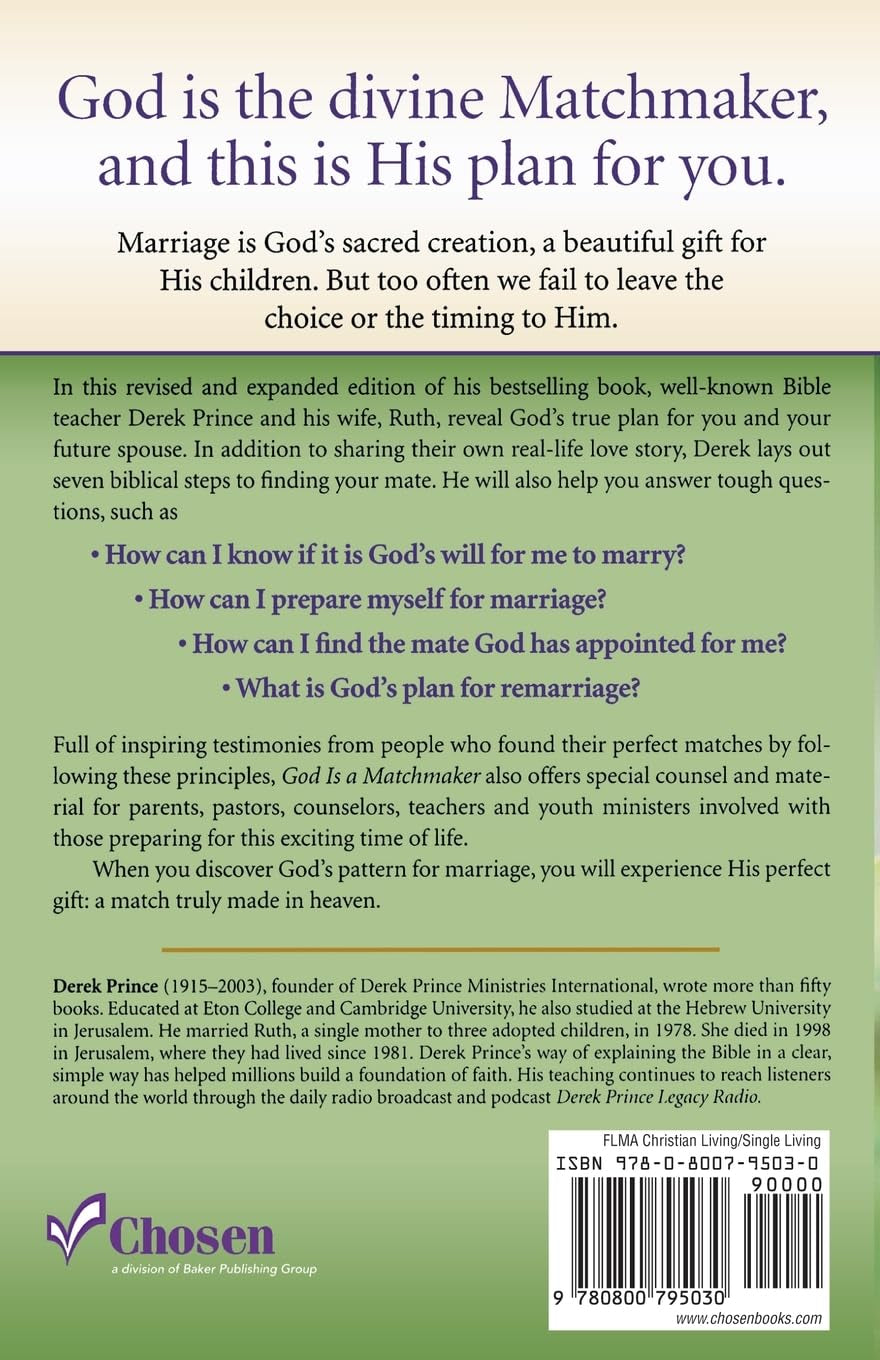 God Is a Matchmaker: Seven Biblical Principles for Finding Your Mate