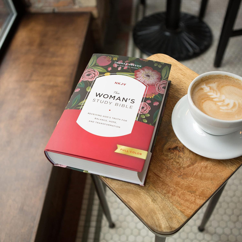 NKJV, the Woman'S Study Bible, Hardcover, Red Letter, Full-Color Edition: Receiving God'S Truth for Balance, Hope, and Transformation