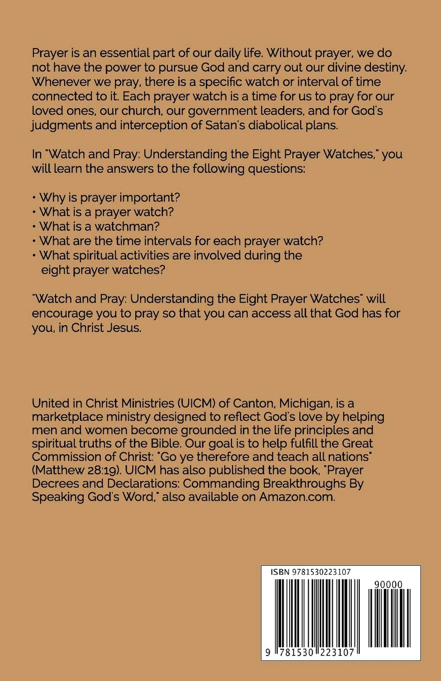 Watch and Pray: Understanding the Eight Prayer Watches
