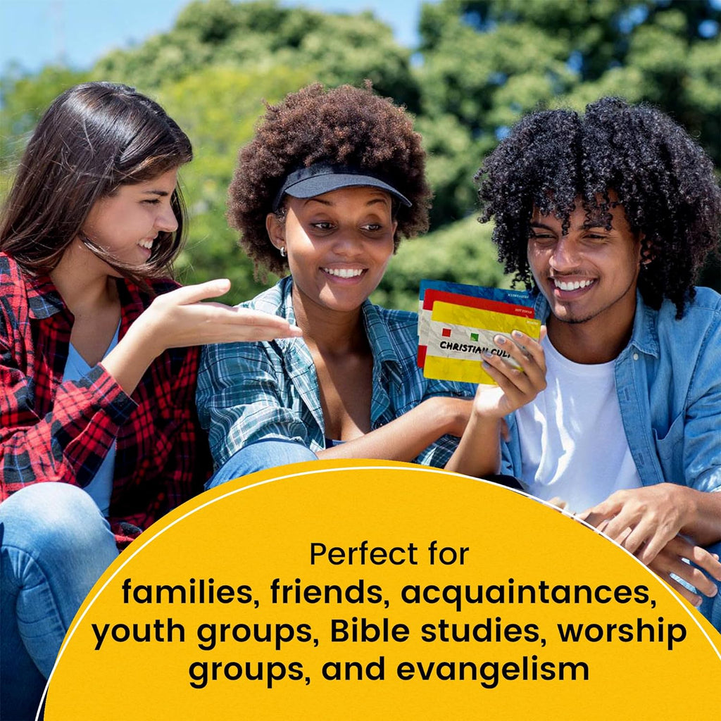 Christian Culture - the Game of Conversations - Fun & Thought Provoking Starters about God, Christianity & Life - Cards for Bible Study or Youth Groups