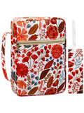 Bible Cover for Women with Flowers Printing, Bible Case,Bible Bag, Study Bible Case,Covers for Bible,Bible Boooks Covers