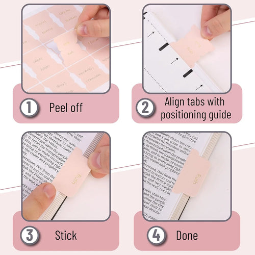 - Bible Tabs, 75 Tabs, Metallic Gold Lettering