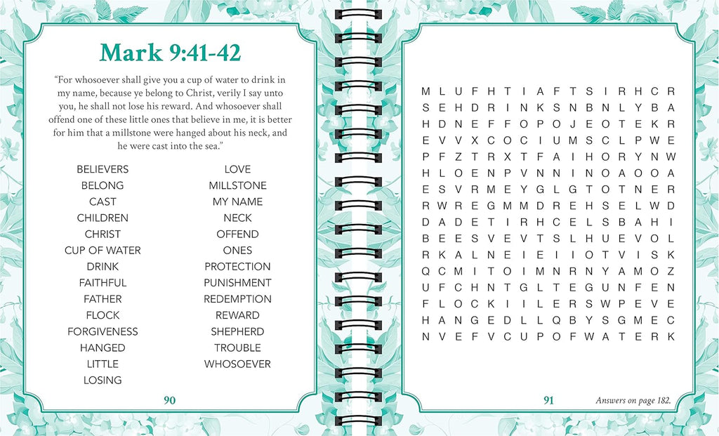 Brain Games - Large Print Bible Word Search: the Words of Jesus (Brain Games - Bible)