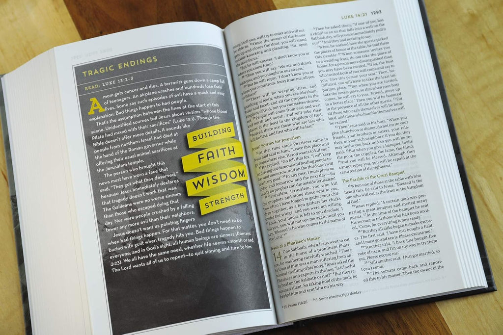 NIV, Bible for Teen Guys, Hardcover: Building Faith, Wisdom and Strength