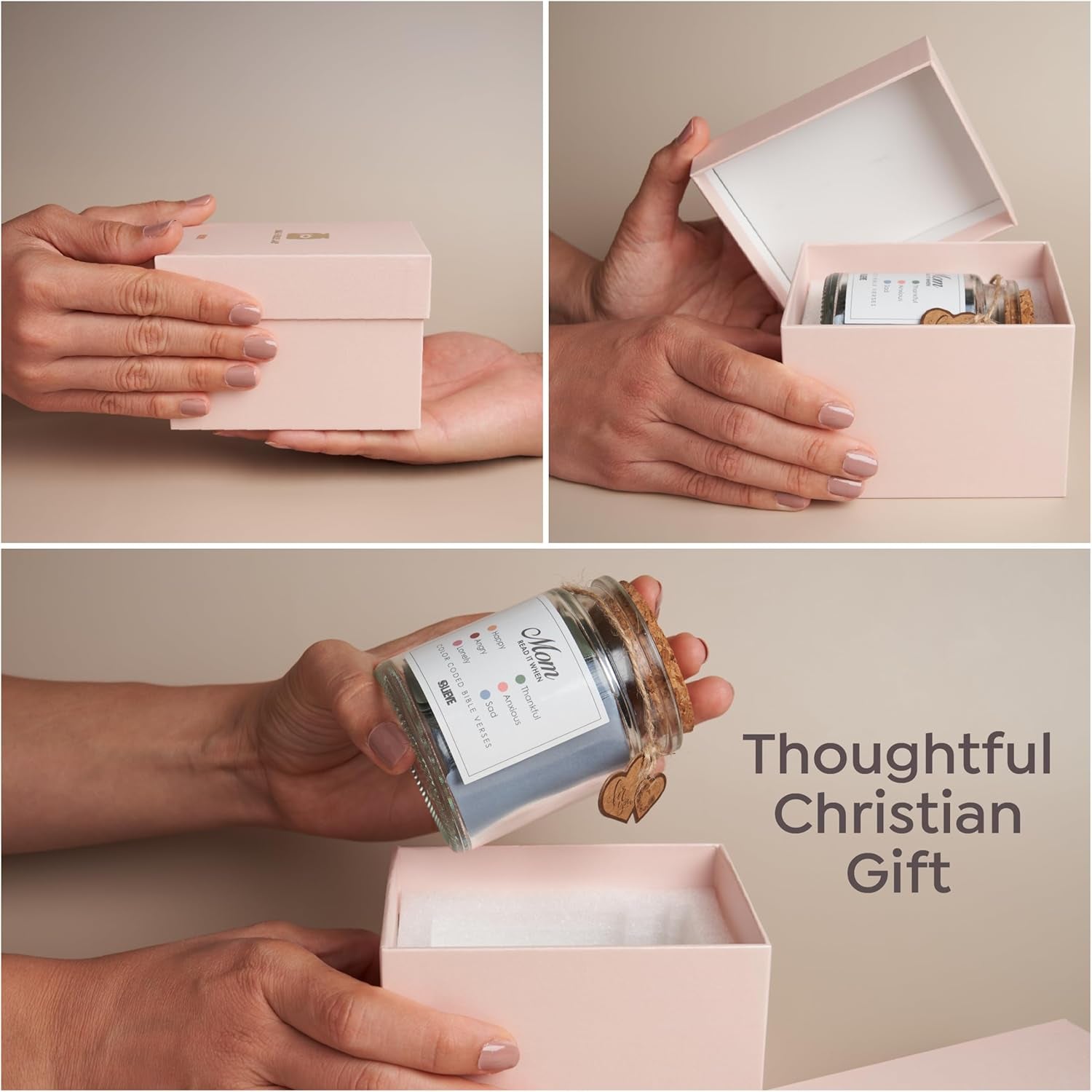 - Read Me When Bible Verses Jar for Daily Encouragement - Easter Basket Stuffers, Birthday Gifts for Women, Inspirational Christian Gifts, Christian Easter Gift for Daughter & Son (Women)