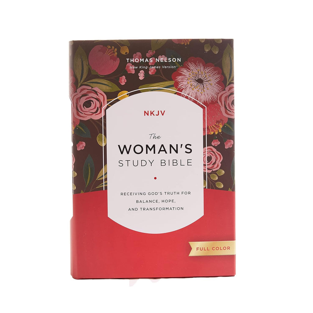NKJV, the Woman'S Study Bible, Hardcover, Red Letter, Full-Color Edition: Receiving God'S Truth for Balance, Hope, and Transformation