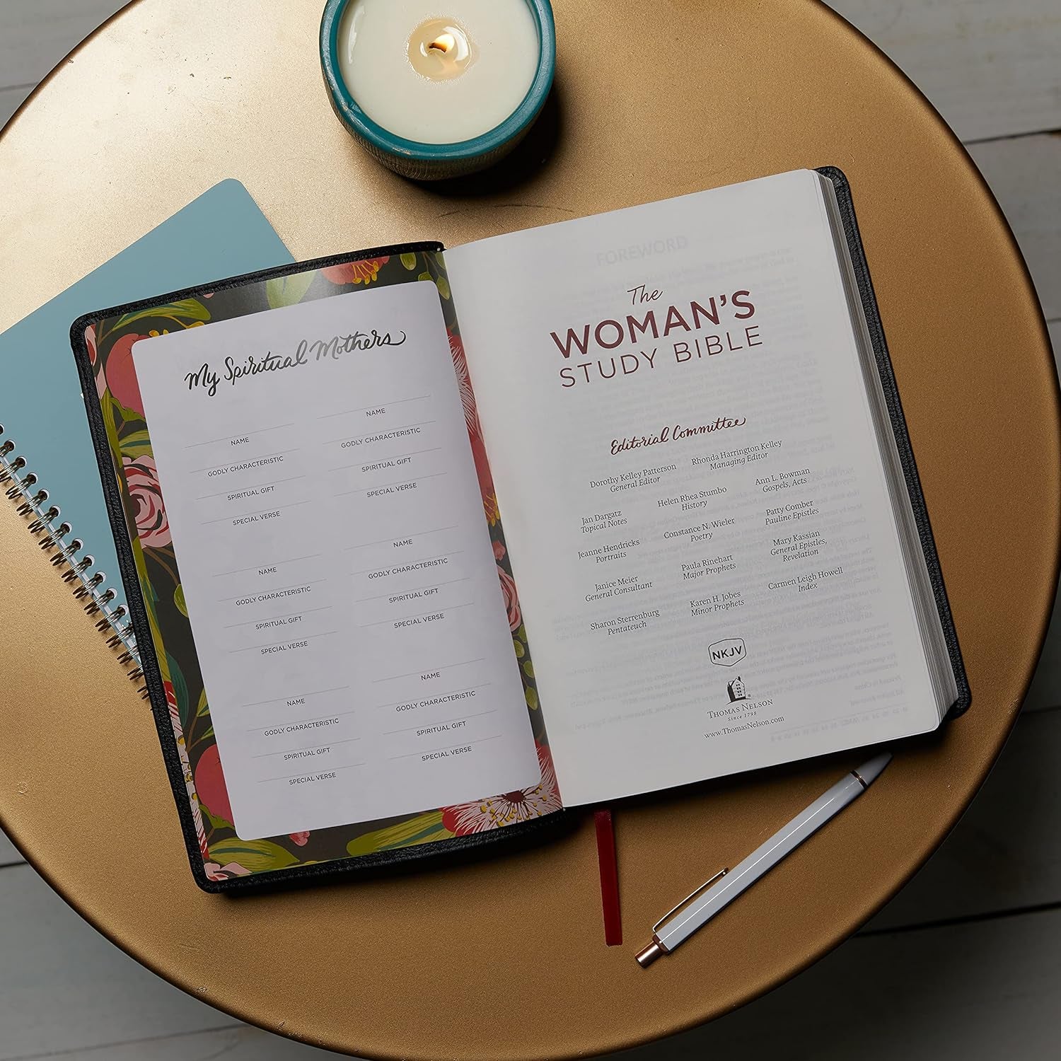 NKJV, the Woman'S Study Bible, Hardcover, Red Letter, Full-Color Edition: Receiving God'S Truth for Balance, Hope, and Transformation