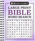 Brain Games: Large Print Bible Word Search, Book